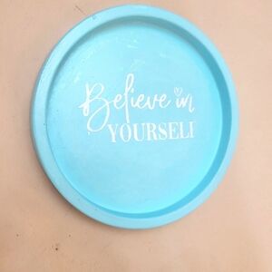 Handcrafted & handpainted ceramic resin trinket diah